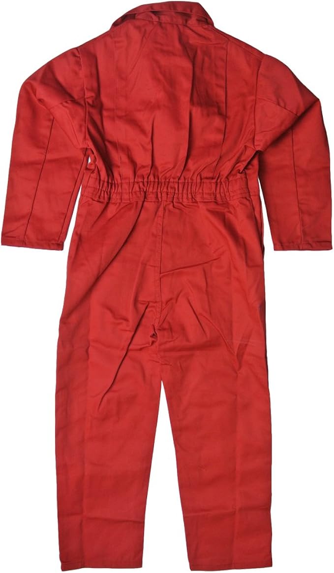 kids white boiler suit