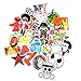 Sticker Pack (200-Pcs), Secret Garden Graffiti Sticker Decals Vinyls for Laptop,Kids,Teens,Cars,Motorcycle,Bicycle,Skateboard Luggage,Bumper Stickers Hippie Decals bomb Waterproof    