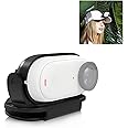 PULUZ Magnetic Quick Release Hat Clip Accessories for Insta360 GO 3S / GO 3, Insta 360 GO3 Hat Clips Mount Sports Camera Cap Holder Fixed Mount Clamp, Action Camera Housing Frame