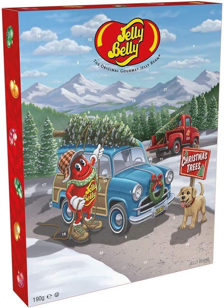 Jelly Belly Beans Christmas Advent Calendar Jelly Beans Imported From Usa Amazon Fr Epicerie