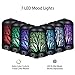 COOSA Aromatherapy Essential Oil Diffuser - Metal Ultrasonic Aroma Diffuser ,Cool Mist Humidifier with 7 Color LED Lights -Waterless Auto Shut-off for Baby Home Office(100ml)