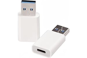 PASTALL USB to USB C Adapter 2 Pack, USB-C Female to USB Male Adapter Charger Converter Compatible for Apple Watch Ultra iWatch/iPhone/Pro Max Plus/Airpods/iPad 9 10 Air 5 Mini 6/Car/Samsung Galaxy S23 S24