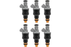 SCITOO 6Pcs 4 Holes Fuel Injectors fit for Ford for Ranger for 1999 2000, for Mazda for B3000 for 1999 2000, FJ305 800-1308N FJ10537 CM4889 89052835 MP-50057 XL5Z9F593AA ZZP413250