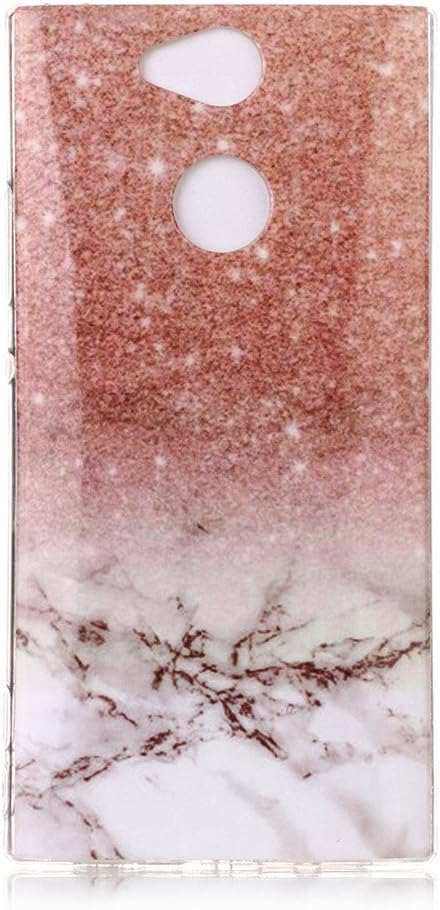 Sony Xperia XA2 Case,Gloryshop [Marble pattern Series] Slim Soft Flexible TPU Case Gel Skin Protective Cover for Sony Xperia XA2 5.2 Inch, A01