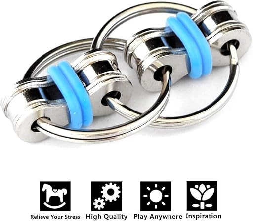 bike chain fidget spinner