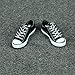 MonkeyJack 1/6 Female Casual Canvas Shoes for 12in. Hot Toys Phicen Kumik Figure Black