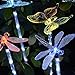 Doingart Garden Solar Lights Outdoor - 3 Pack Solar Stake Light Multi-Color Changing LED Garden Lights, Decorative Lights, Solar Powered Stake Light (Hummingbird Solar Garden Light)