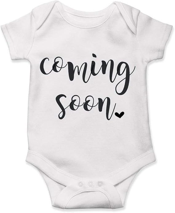 coming soon onesie