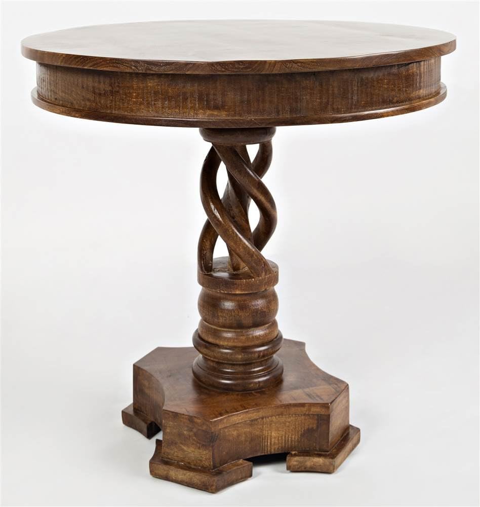 Jofran Global Archive Solid Mango Wood Hand Carved