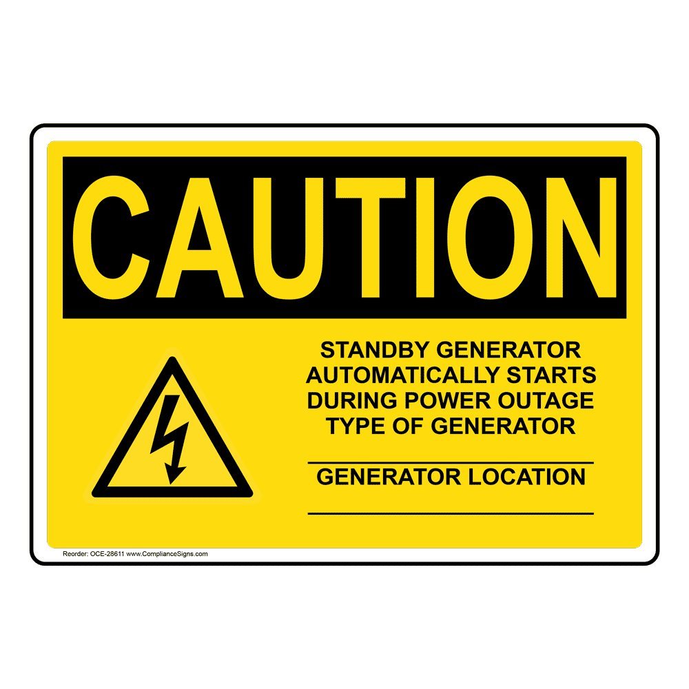 industrial safety labels
