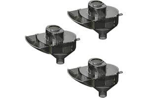 MIXZENY Baby Formula Dispenser Replacement Funnel Compatible with Baby Brezza Formula Pro Advanced and Pro Advanced WiFi Models ONLY, Replacement Funnel & Cover, NOT Fit Formula Pro MINI Mixer Machine, 3-Set