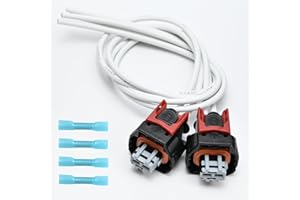 SMART REPAIRBOY 2PCS PT3739 Injector Pigtail Connector Replace for Duramax L5P Engine V8 6.6L Original Equipment Multi-Purpose Pigtail Kit