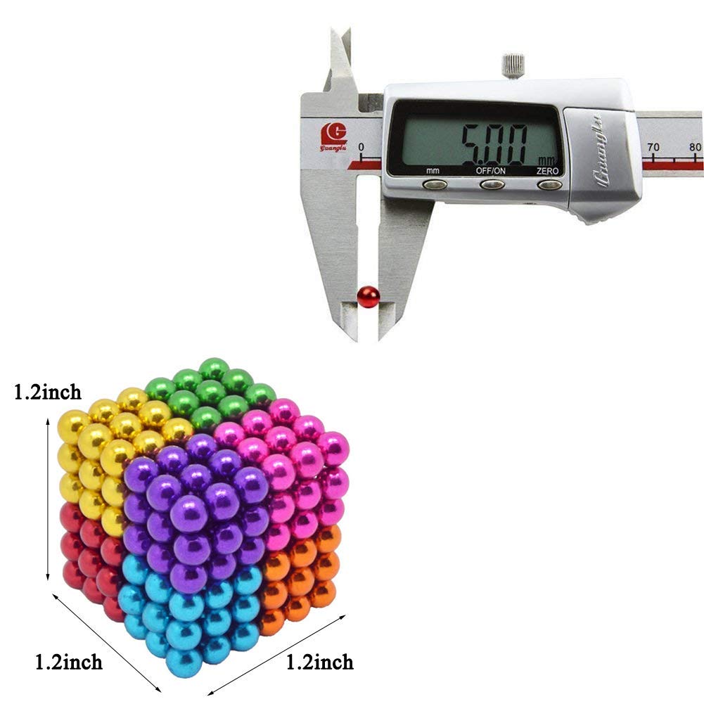 5MM 216 Pieces Sculpture Building Blocks Fidget Gadget