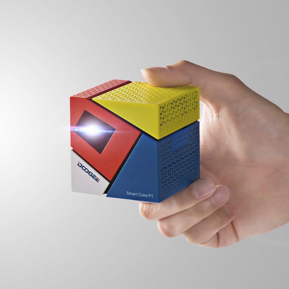 DOOGEE Cube P1 - Inteligente Mini Proyector LED Android 4.4 ...