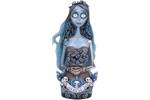 Nemesis Now Official Corpse Bride Emily Bust, 29.3cm, Resin, Blue, Officially Licensed Corpse Bride Merchandise, Collectible Emily The Corpse Bride Bust, Cast in The Finest Resin, Hand-Painted