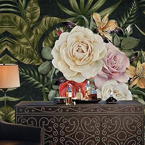 Wall Mural Tropical Rainforest Removable Self-Adhesive Large Wallpaper - 66x96 inches