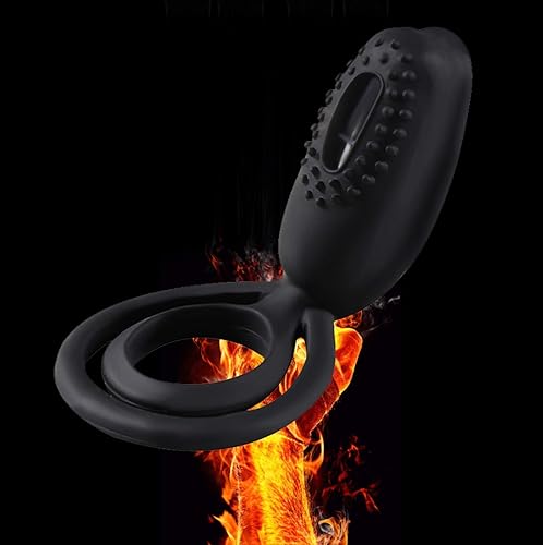 iphone only vibrating not ringing So Divine Men Adjustable Vibrating Ring main image 0