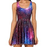 Sister Amy® Women's Galaxy Printed Elastic Sleeveless Shaping Camisole Skater