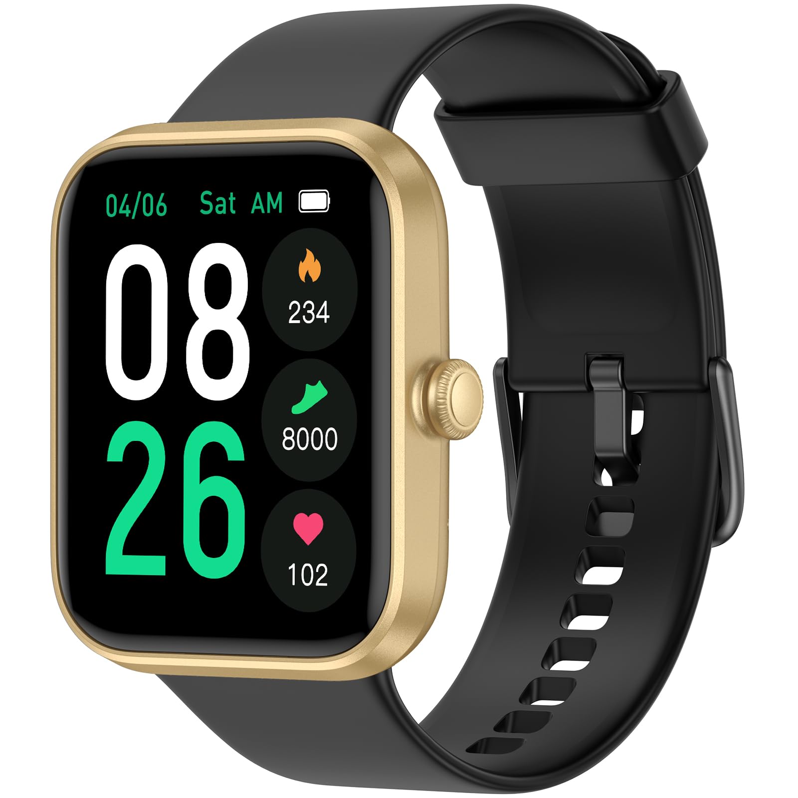 EURANS Smart Watch 45mm, AMOLED Fitness Watch with