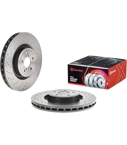 Amazon.com: Brembo 09.7812.11 UV Coated Pillar Vented Front