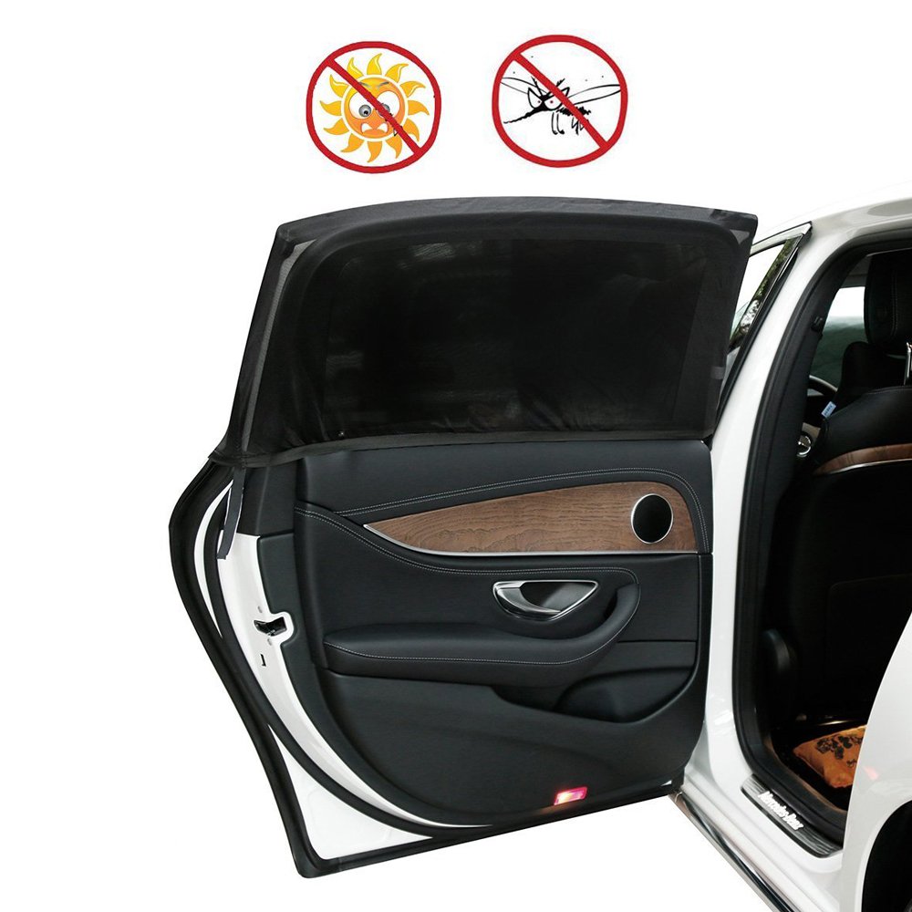 Car Side Window Sun Shade Sunshades 2 Package Protects Baby