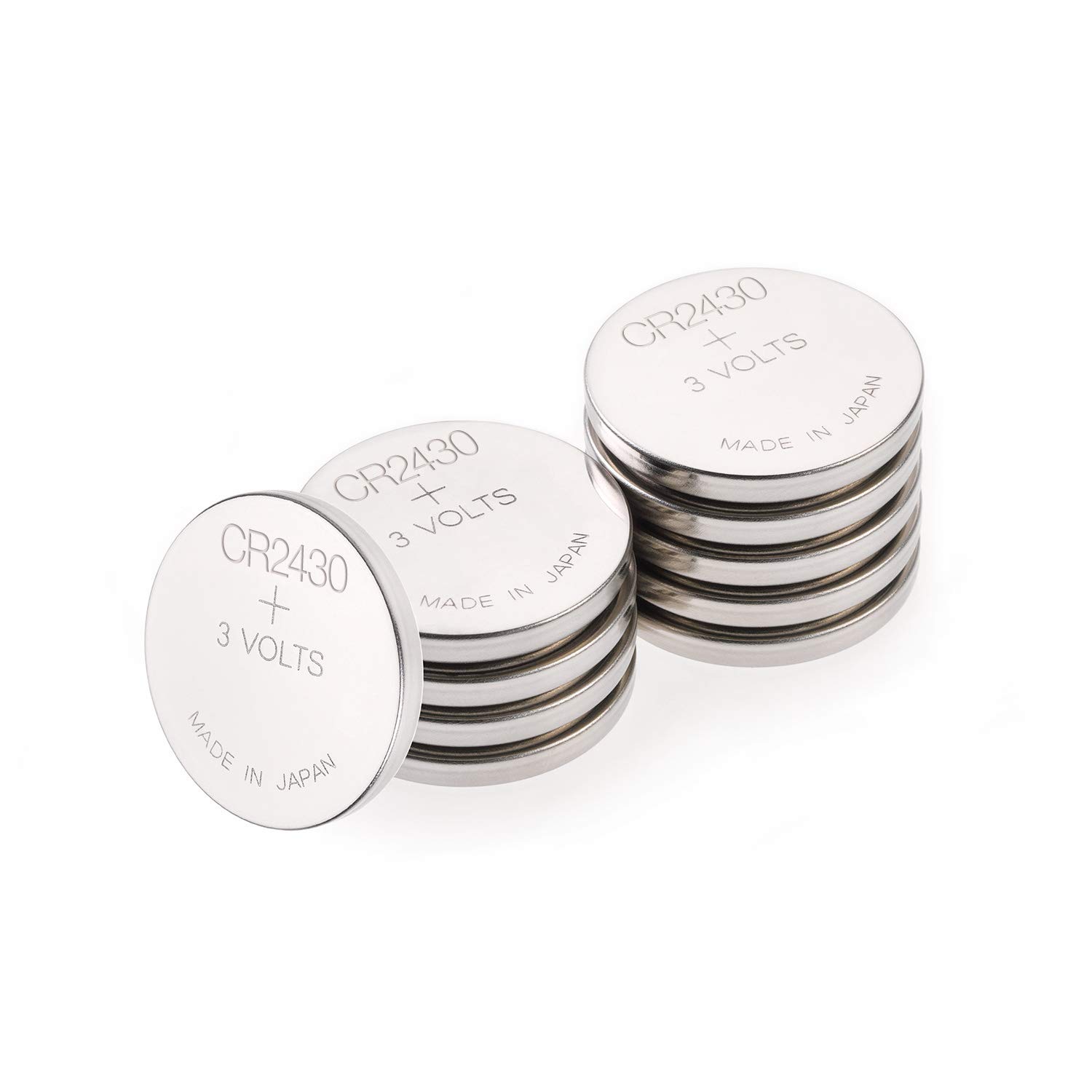 CR2430 Battery 3V Lithium Pack of 10 Batteries by GP Batteries Type CR2430 Cell Size Super Alkaline Batteries ideal for: Toys/Radio's/Garden equipment