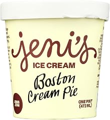 Jenis Splendid Ice Creams Boston Cream Pie Ice Cream, 1 PT