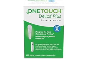 LIFESCAN INC. OneTouch Delica Lancet 33G (100 Count)