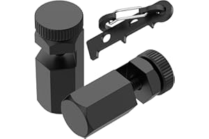 OWTWCNL Stair Gauge Tool, Aluminum Framing Square Stair Gauges, 4.7x2.1cm/1.85x0.83 inch