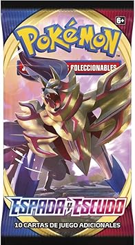 Pokemon - Sobres 10 cartas ESPADA Y ESCUDO: Amazon.es: Juguetes y juegos