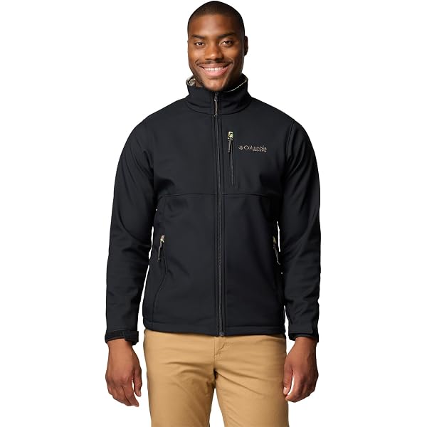Columbia Men Omni-Shield Mt. Village Softshell Jacket (S, Navy) at