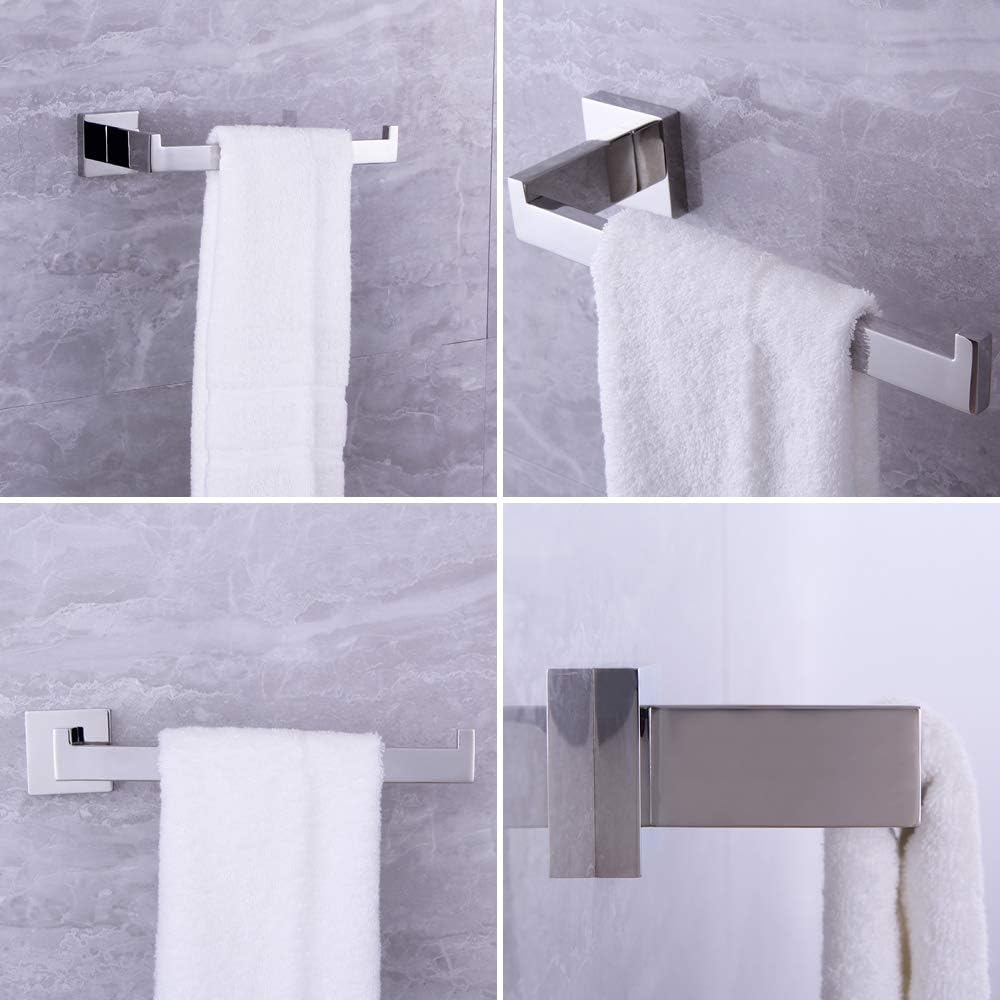 Bath Towel Ring Hand Towel Holder Bathroom Hand Towel Racks Wall Mount Heavy Duty SUS 304 Stainless Steel, Polished Finish - - 