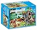 PLAYMOBIL Lynx Family with Cameraman Building Kit