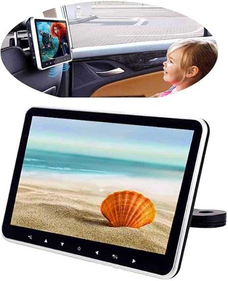 QWSA Pantalla del Reproductor del Reposacabezas del Coche ConexióN