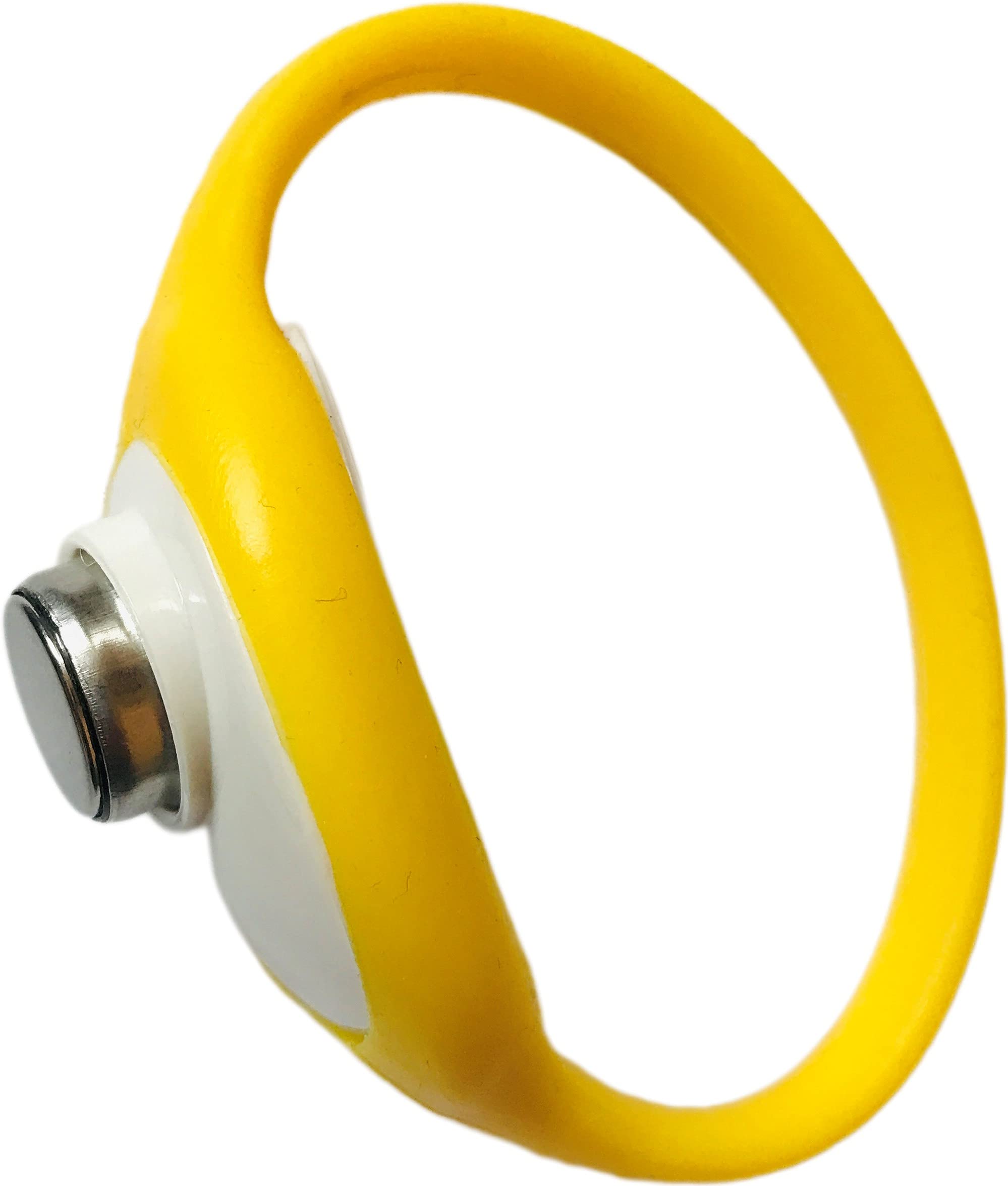 Ibutton/Dallas/Pos Key Non Magnetic Wristband Black (Yellow)