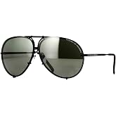 PORSCHE DESIGN P8478 D Sunglasses P'8478 Black Matte Frame