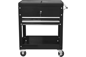 ROAD DAWG 2 Drawer Slide Top Steel Service Utility Cart, ATC310D