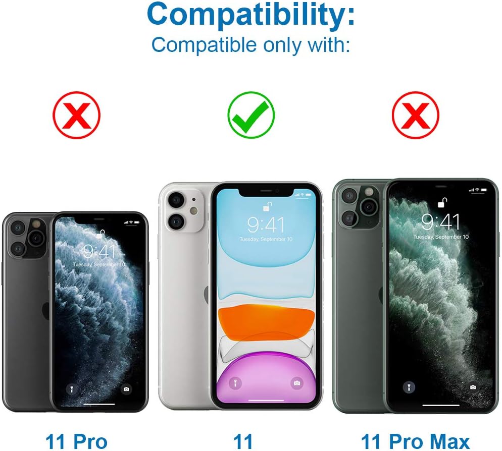 MMOBIEL Rear Camera Glass Lens Compatible with iPhone 11 2019 Camera Glass with Double Sided Adhesive Tweezers and Cloth Included - Image 5