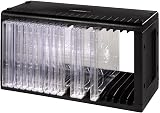 Hama CD Rack for 20 CDs Black Compact Wall or Standing Storage view 4