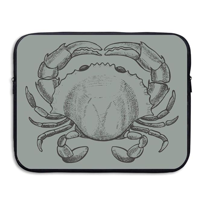 Water Resistant Laptop Bags Drawing Crab