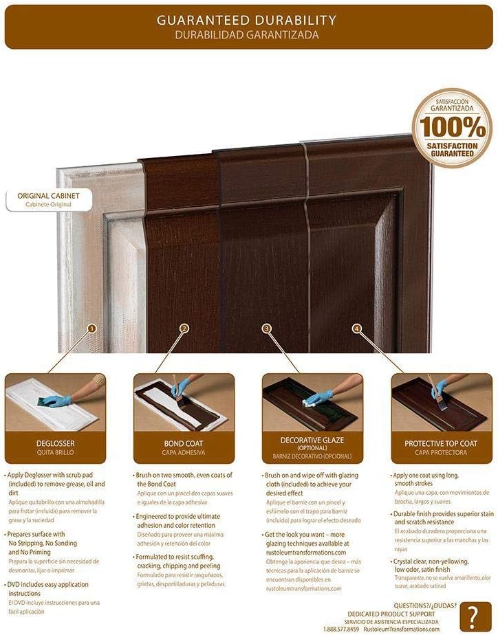 Amazon Com Rust Oleum Transformations 1 Qt Gray Cabinet Small