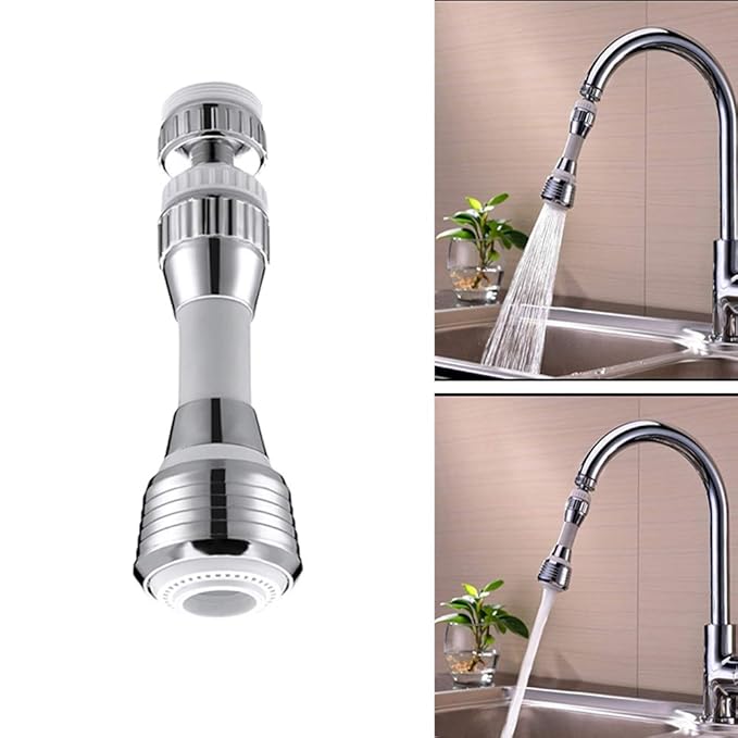 Lopbinte Cocina Grifo De Agua Burbujas Giratorio De Cabeza ...