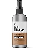 Raw Elements All Season Revitalizing Skin Tonic Spray - Organic Ingredients, Hydrating and Gentle on Skin, Enriched with Aloe Vera, 4.0 oz