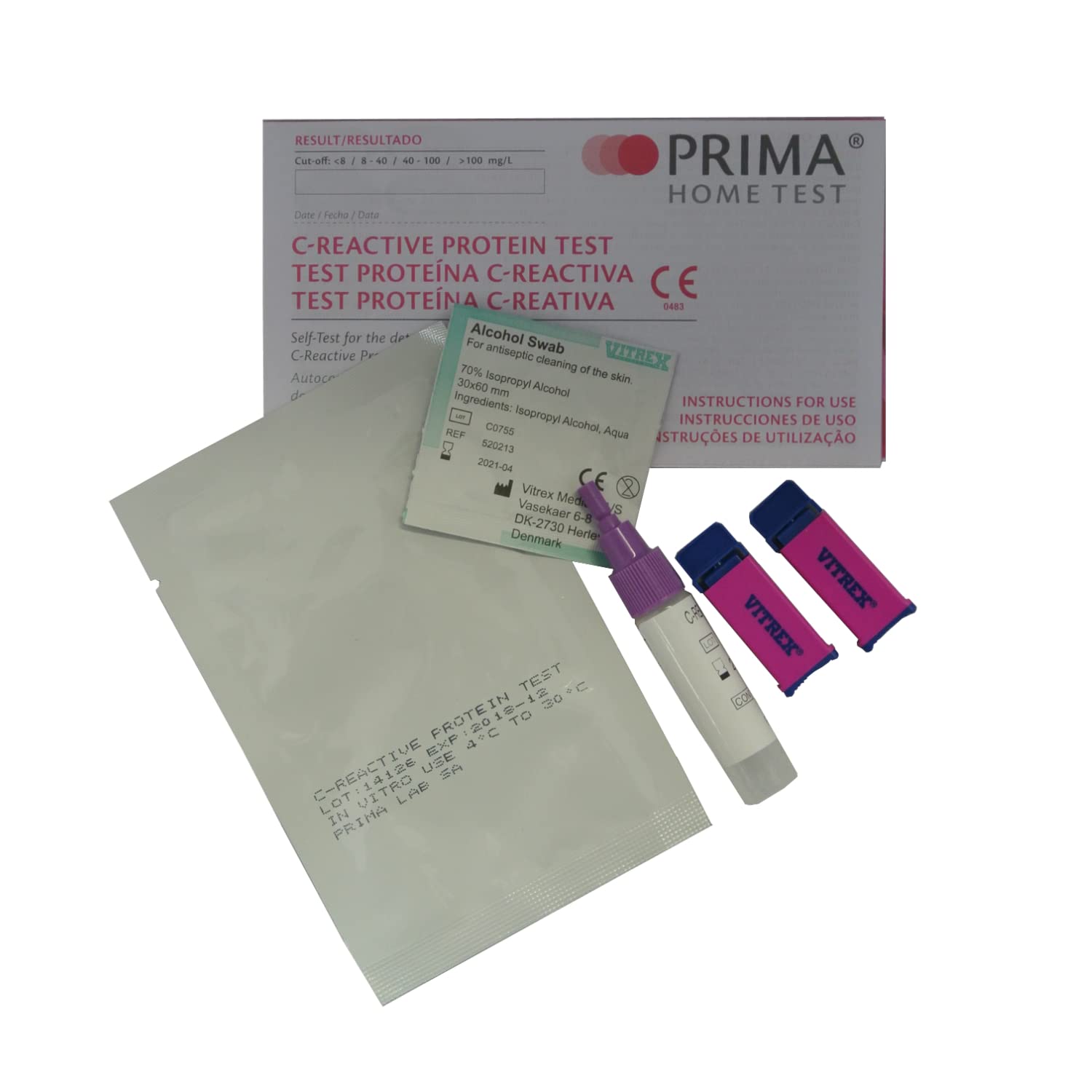 Prima C-Reactive Protein (CRP) Infection Indicator Test