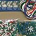 Pine Tree Snow Charmer Beaded Counted Cross Stitch Christmas Ornament Snowman Kit Mill Hill 2001 Snow Charmers MHSC28