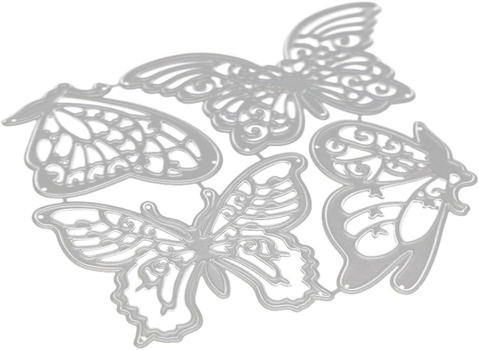 2018 Newest Metal Cutting Dies, Celucke Twinkle Embossing Stencil Template for DIY Scrapbook Album Paper Card Craft Decoration (E)