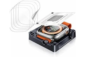 Mizi 5 Pack for Apple Watch Series 11/10 Screen Protector 46mm, Self-Healing Flexible TPU Film [Not Glass], Anti-Scratch, Bub