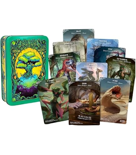 Amazon.com: Magic: The Gathering: Green Mana Token Set (MTG