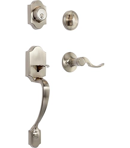 Amazon.com: Kwikset 300DL Max 系列Delta 隱私門把,緞面鎳: 家居裝修