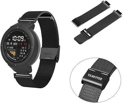 Huami Amazfit Verge - Correa para reloj inteligente de acero ...